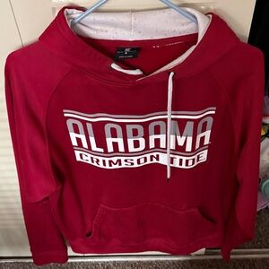 Alabama Crimson Tide Women's Red Pullover Hoodie